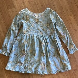 Victoria's Secret Floral Blue Nightgown